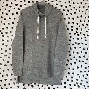 cowl neck active tunic top